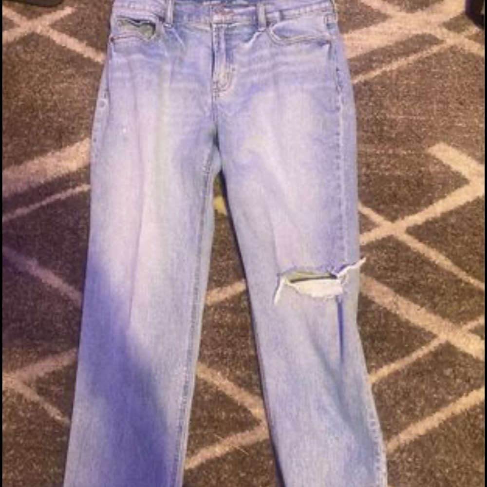 boyfriend jeans size 8 old navy